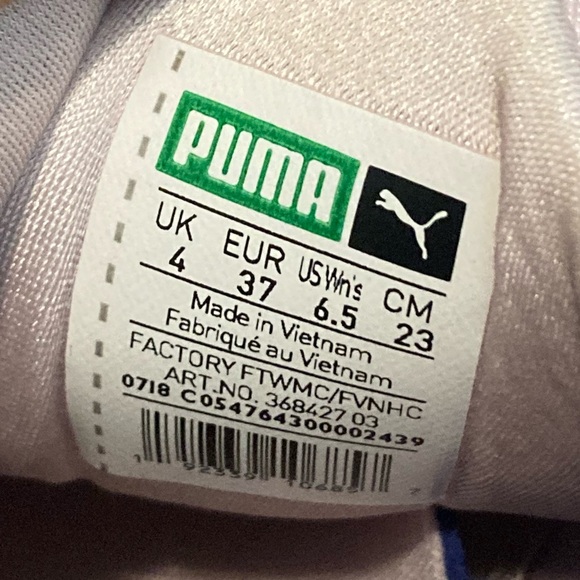 Puma En Pointe Muse Satin Women's Sneakers. Size 6.5. - Picture 6 of 9